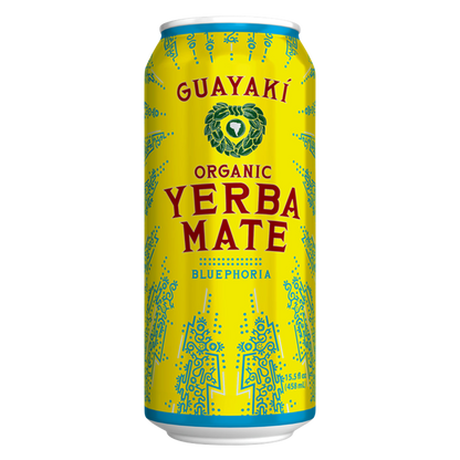 Guayaki Yerba Mate Organic Bluephoria 15.5oz Can