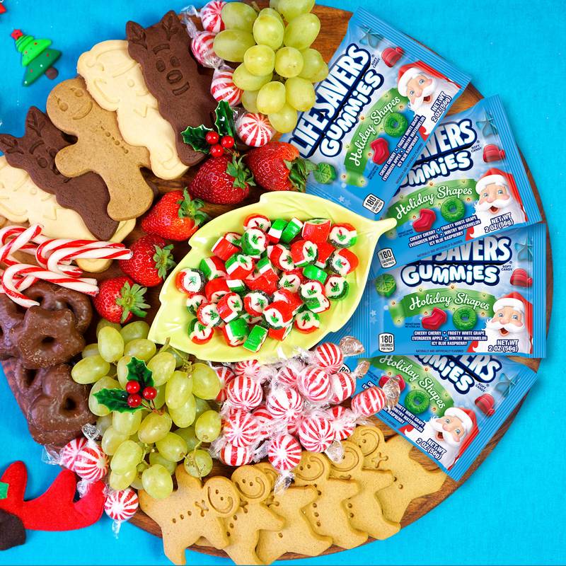 LIFE SAVERS Gummies Holiday Shapes Stocking Stuffers, 2 oz