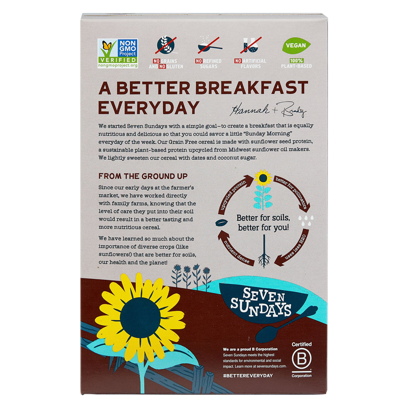 Seven Sundays Real Cocoa Grain Free Cereal 8oz Box