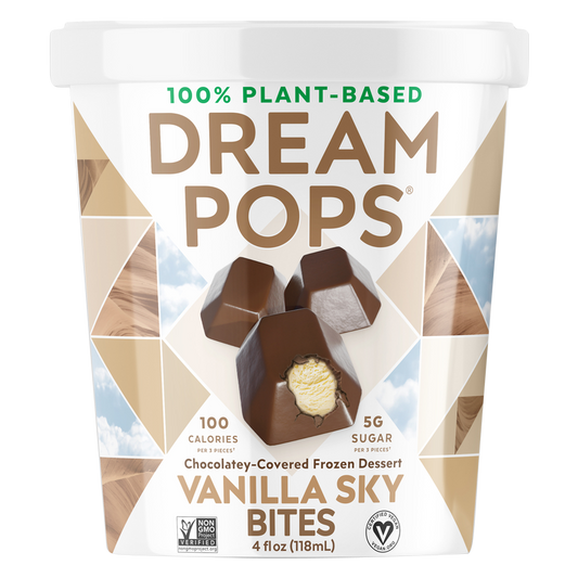 Dream Pops Vanilla Sky Dream Non-Dairy Bites 4oz