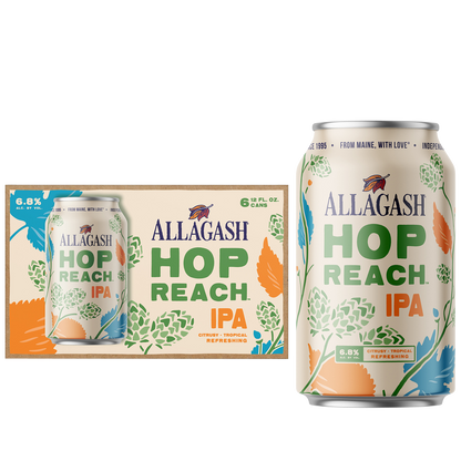 Allagash Hop Reach IPA 6pk 12oz Can 6.8% ABV
