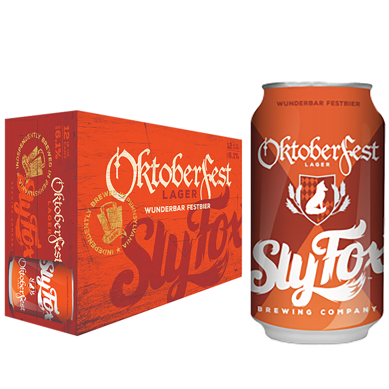 Sly Fox Oktoberfest 12 pk 12oz Can 6.1% ABV