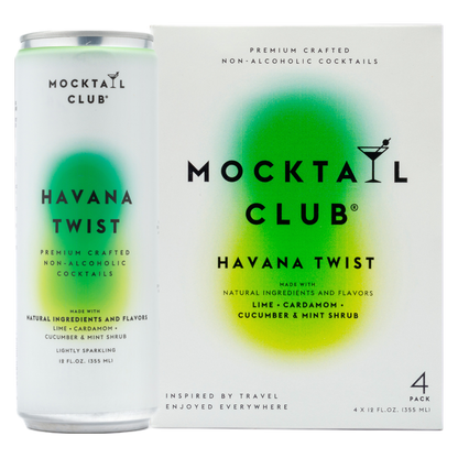 Mocktail Club Havana Twist Non-Alcoholic Cocktails 4pk 12oz Can