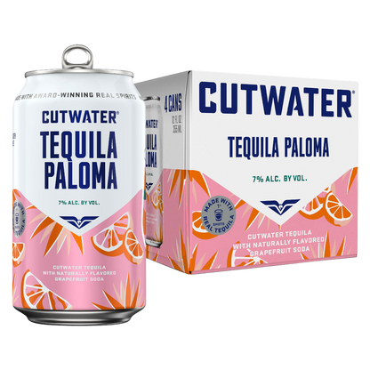 Cutwater Grapefruit Tequila Paloma 4pk 12oz Cans