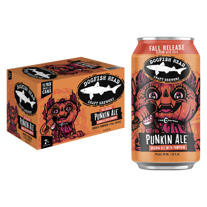 Dogfish Head Punkin Ale 6pk 12oz Can 7.0% ABV