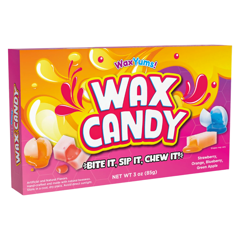Waxyums! Wax Candy with Fruity Center, 3 oz