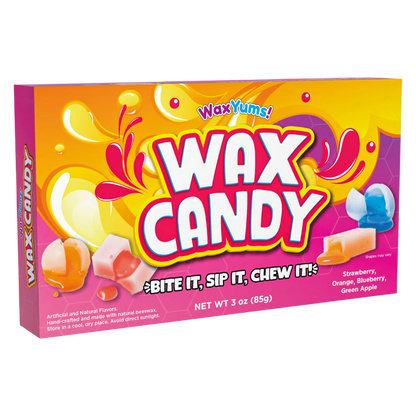 Waxyums! Wax Candy with Fruity Center, 3 oz