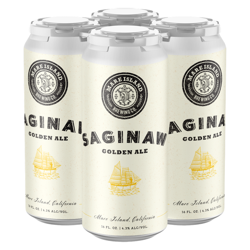 Mare Island Brewing Saginaw Golden Ale 4pk 16oz Can