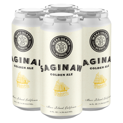 Mare Island Brewing Saginaw Golden Ale 4pk 16oz Can