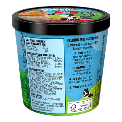 Ben & Jerry's Doggie Desserts Pontch's Mix Peanut Butter & Pretzel 4oz
