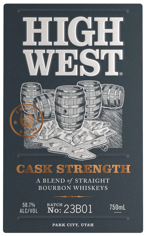 High West Blended American Whiskey Cask Strength 750ml