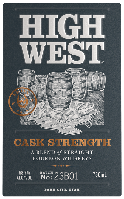 High West Blended American Whiskey Cask Strength 750ml