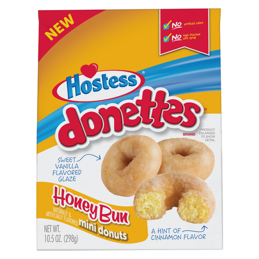 Hostess Donettes Honeybun Donut, 10.5 oz