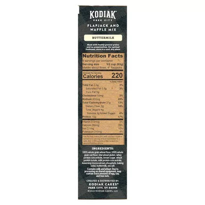 Kodiak Power Cakes Flapjack & Waffle Mix Buttermilk, 20oz.