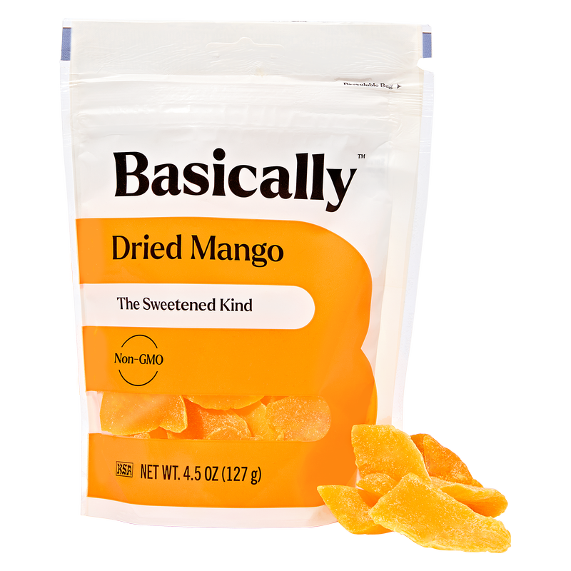Basically Dried Sweetened Mango 4.5oz