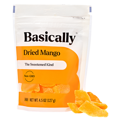 Basically Dried Sweetened Mango 4.5oz