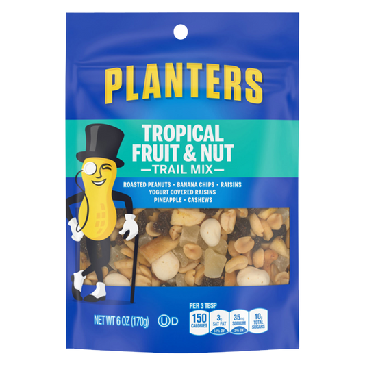 Planters Tropical Fruit & Nut Trail Mix 6oz