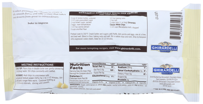 Ghirardelli Premium Baking Classic White Chips 11oz