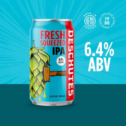 Deschutes Fresh Squeezed IPA 12/12oz Can