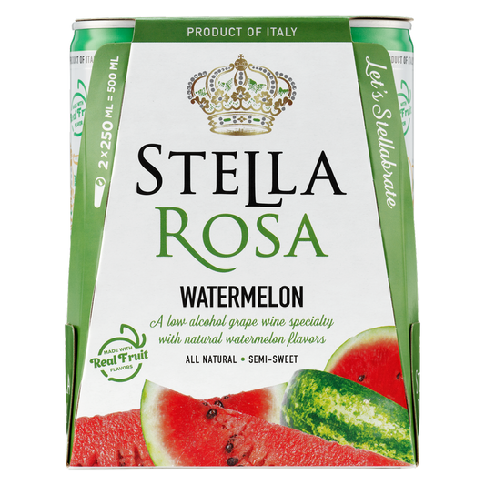 Stella Rosa Watermelon Semi-Sweet Rose Wine 2Pk/250 ml