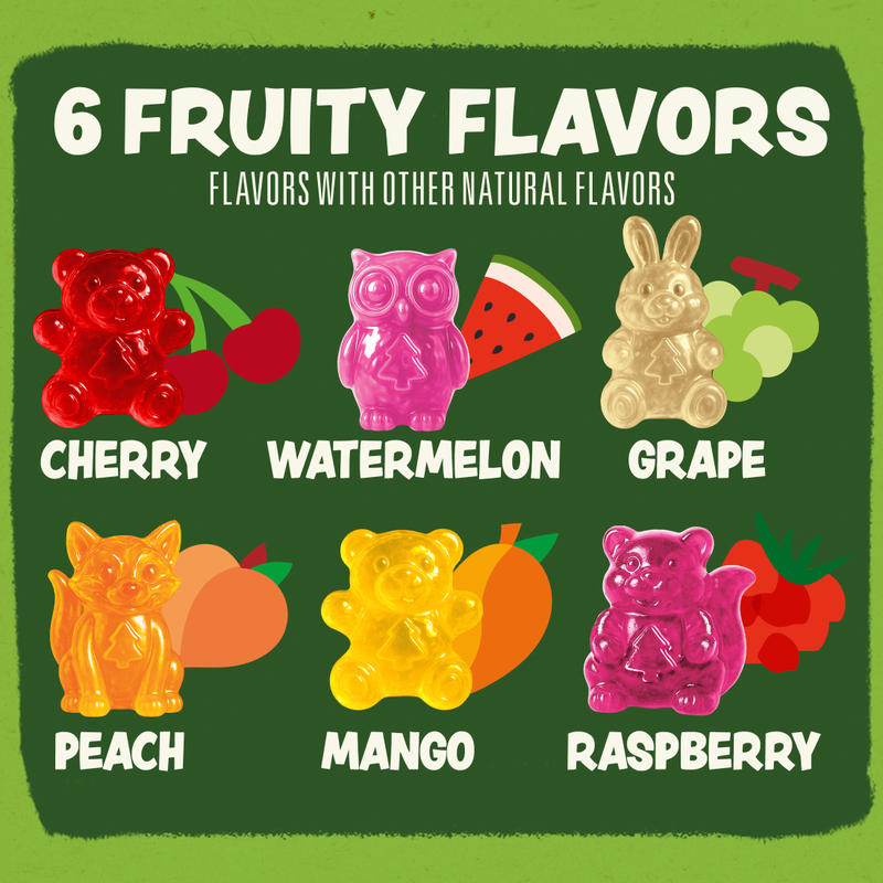 Black Forest Organic Gummy Forest Friends Candy, 4.5oz