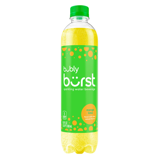 Bubly Burst Mango Lime 16.9oz Btl