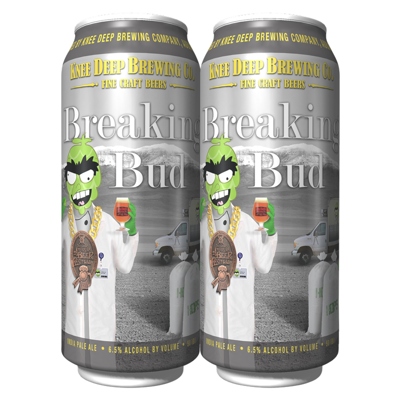 Knee Deep Brewing Breaking Bud 4pk 16oz Can
