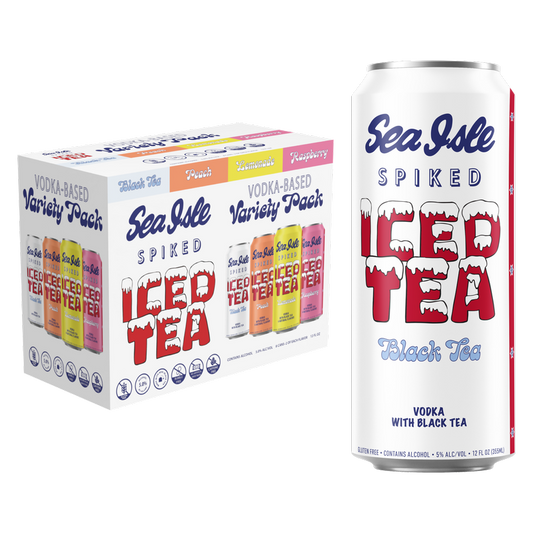 Sea Isle Spiked Iced Tea Vodka Variety 8pk 12oz Can 5.0% ABV