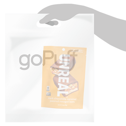 Unreal Dark Chocolate Caramel Peanut Nougat Bars 3.4oz