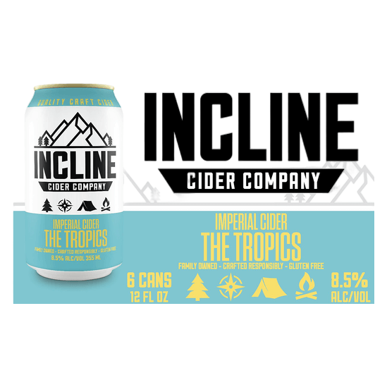 Incline Cider Imperial The Tropics (6PKC 12 OZ) (6PKC 12 OZ)