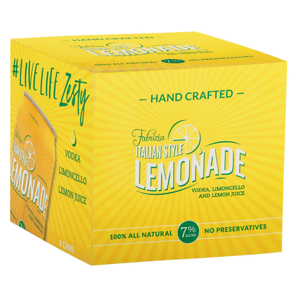 Fabrizia Italian Style Lemonade 4PK 355ML (14 Proof)