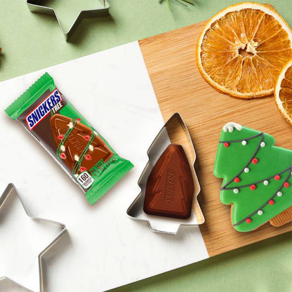 SNICKERS Trees Christmas Milk Chocolate Holiday Candy Bar,, 1.1 oz