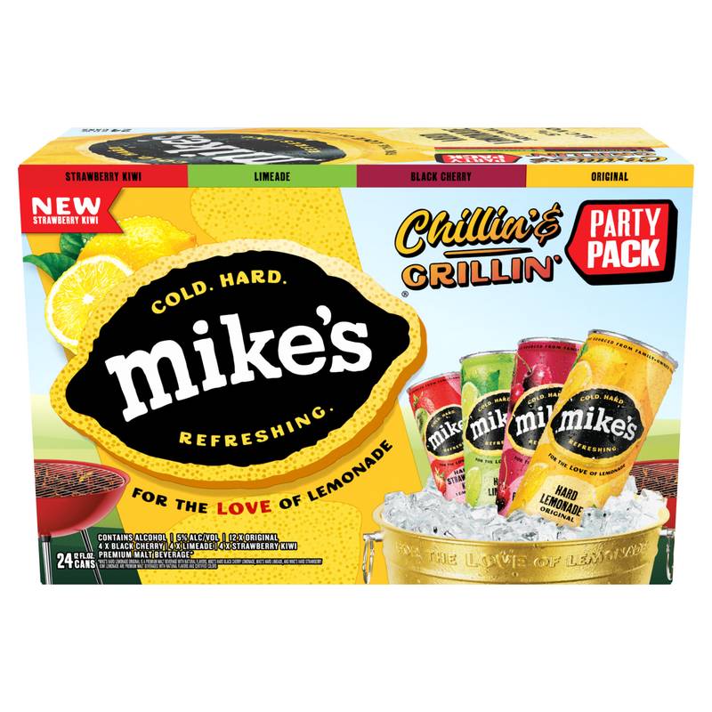 Mike's Chillin' & Grillin' Party Pack (24PKB 12 OZ)