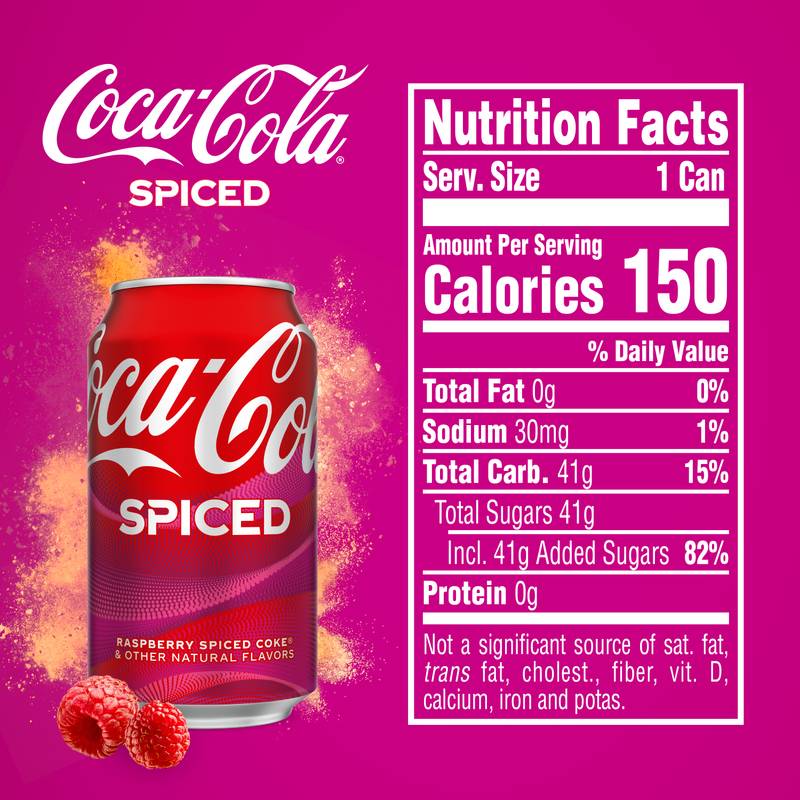 Coca-Cola Spiced 12pk 12oz Can