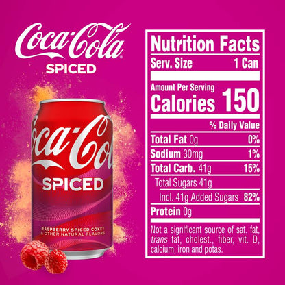 Coca-Cola Spiced 12pk 12oz Can