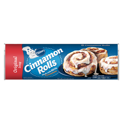 Pillsbury Cinnamon Rolls with Original Icing - 8ct/12.4oz