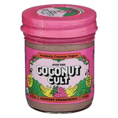 The Coconut Cult Harvest Strawberry Probiotic Coconut Yogurt - 8oz