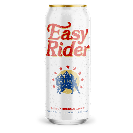Easy Rider Light American Lager 24oz Can 4.5% ABV