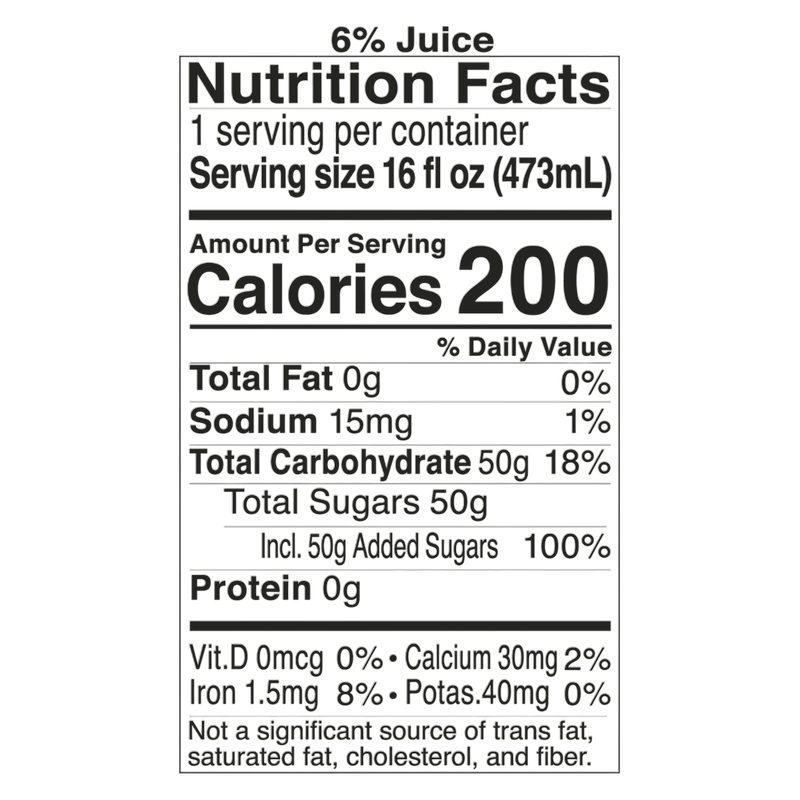 Calypso Ocean Blue Lemonade 16oz Btl