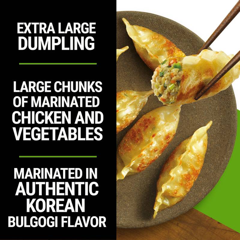 Bibigo Frozen Bulgogi Chicken Mandu 24oz