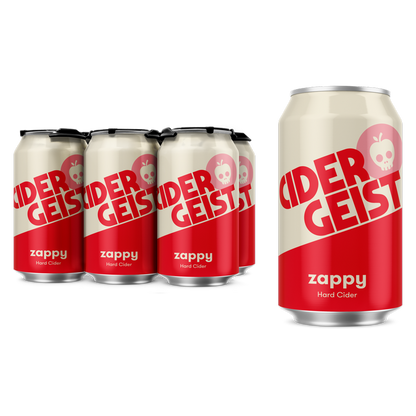 Rhinegeist Zappy Hard Cider 6pk 12oz Can 5.0% ABV