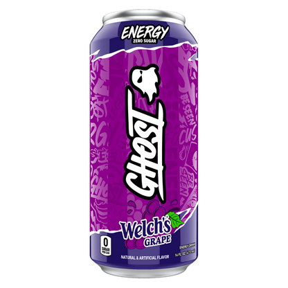 GHOST Energy Welch's Grape 16oz Can