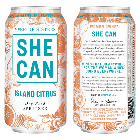 SHE CAN Island Citrus Spritzer 250ml