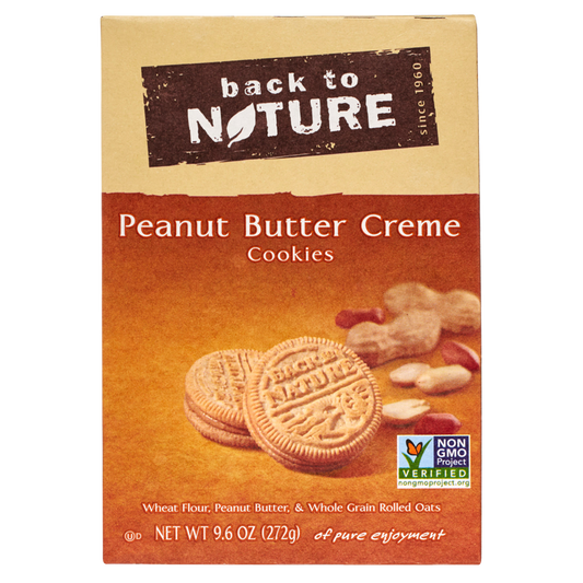 Back to Nature Peanut Butter Creme Cookies 9.6oz