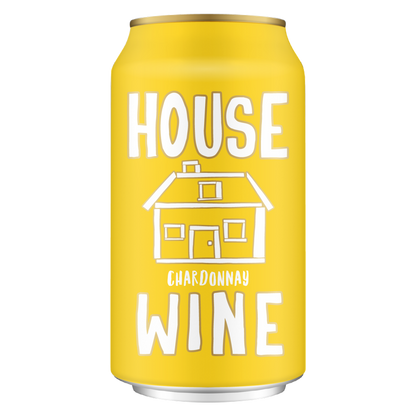 House Wine Chardonnay Can 375 ml