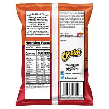 Cheetos Crunchy 2oz