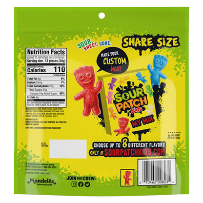 Sour Patch Kids Soft & Chewy Candy 12oz