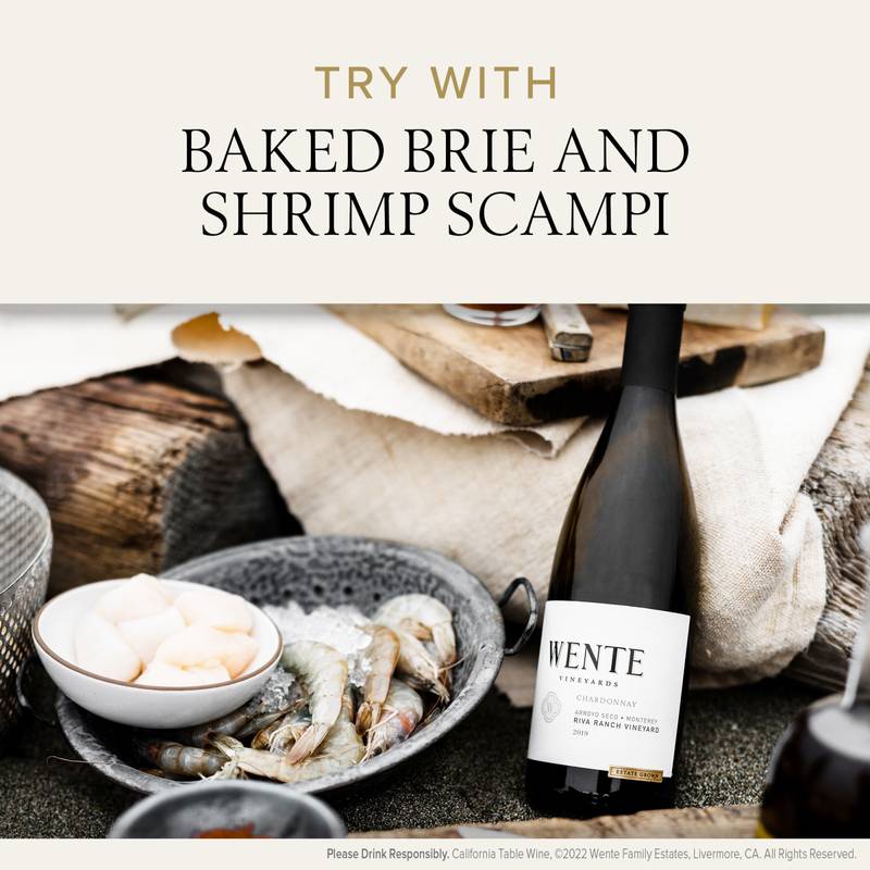 Wente Vineyards Chardonnay Riva Ranch Vineyard Arroyo Seco 750 ml