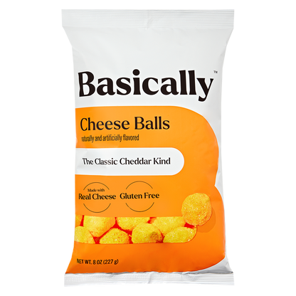 Basically Classic Cheddar Cheese Balls 8 oz