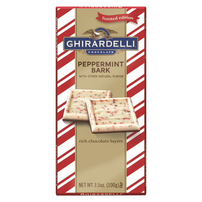 Ghirardelli Peppermint Bark Bar 3.5oz